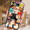 Fashion Anime Dragon Balls Gokus Laser Phone Case