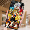 Fashion Anime Dragon Balls Gokus Laser Phone Case