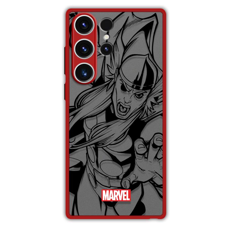 Bronzing Marvel Spider-Man Iron Man Phone Case