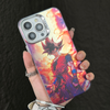 Fashion Anime Dragon Balls Gokus Laser Phone Case