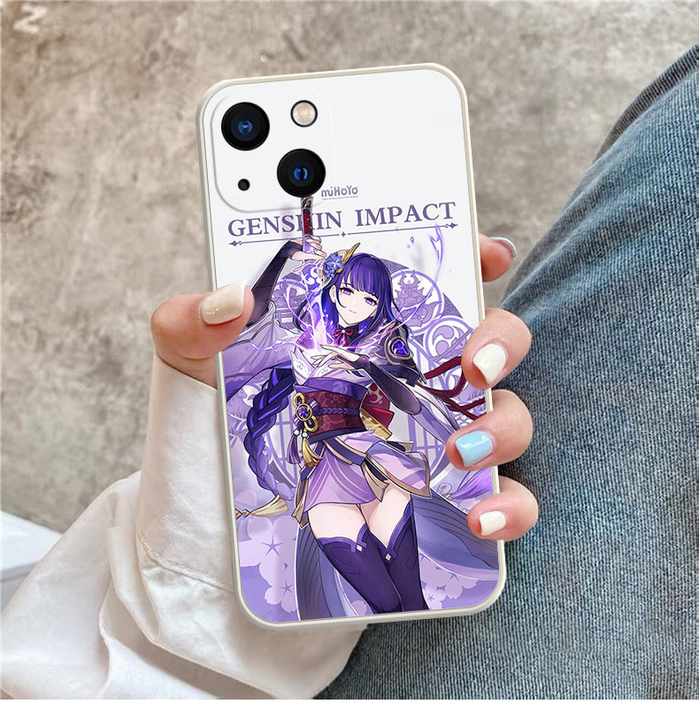 Genshin Impact Anime Coque Pour Téléphones