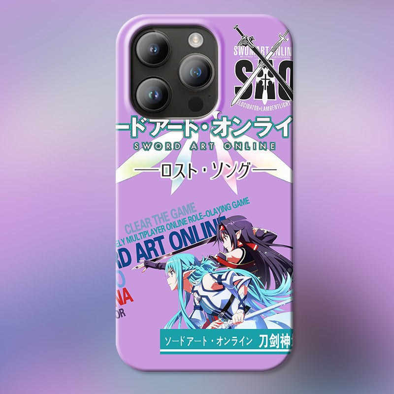 Sword Art Online SAO Anime Coque Pour Téléphones