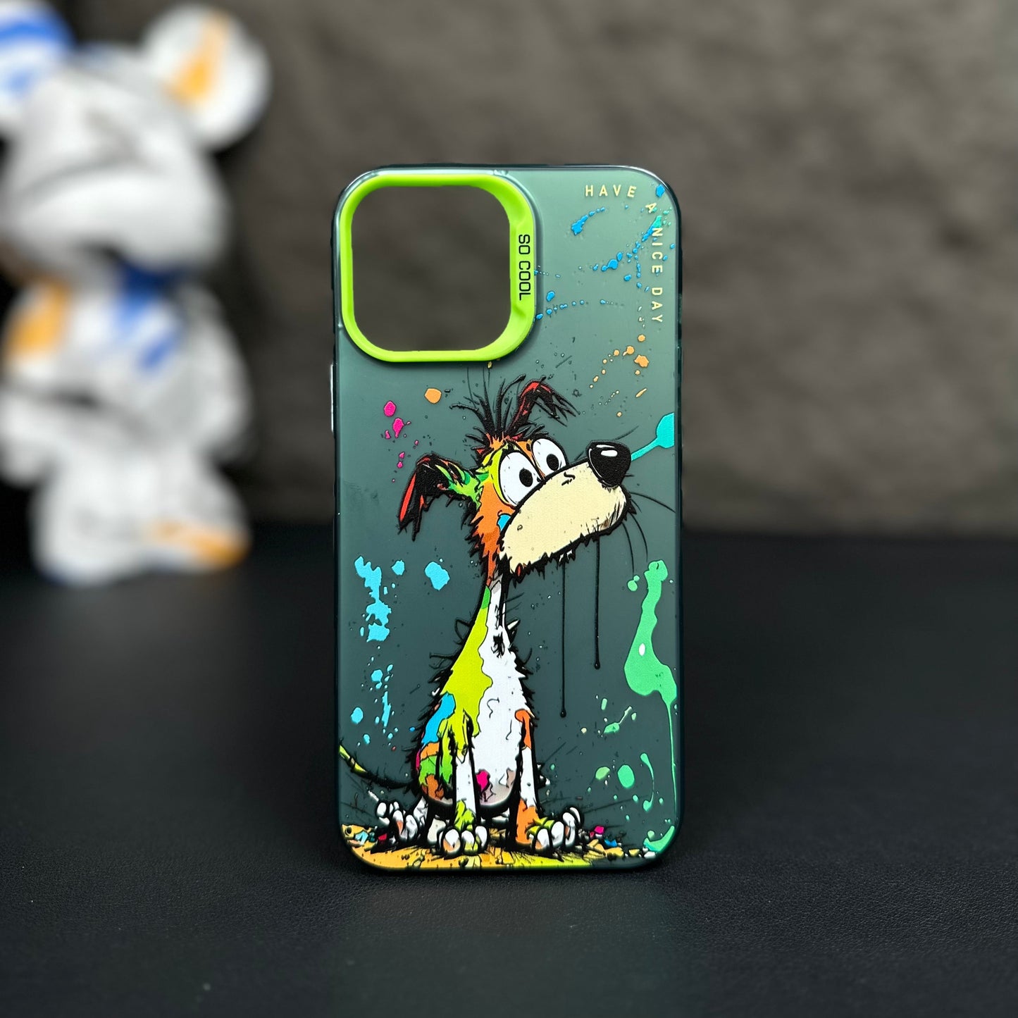 Lovely animals Art Painting Graffiti shockproof case