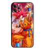 Fashion Anime Dragon Balls Gokus Laser Phone Case