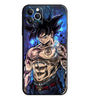 Fashion Anime Dragon Balls Gokus Laser Phone Case