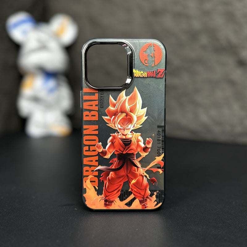 Étui de téléphone laser à la mode Dragon Balls Gokus 