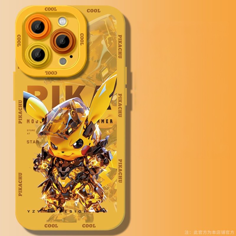 Dernière coque de téléphone Pikachu mécanique